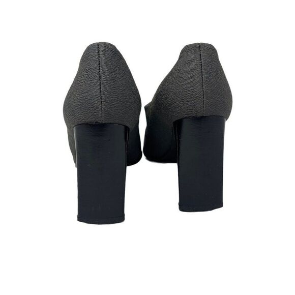 Robert Clergerie gray heels 5.5B BoxE leather lined - Picture 5 of 9